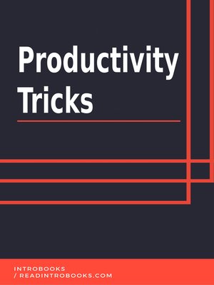 cover image of Productivity Tricks